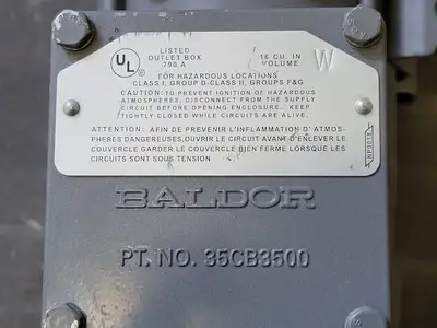 USED BALDOR M7009A
