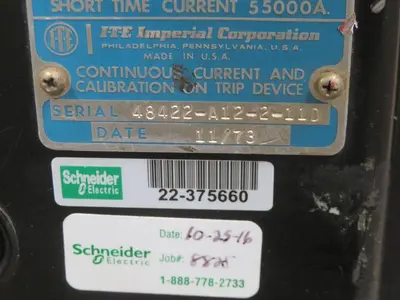 Used ITE K-2000 Circuit Breakers Texas US | Aucto #1308397