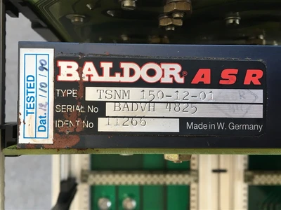 USED BALDOR TSNM 150-12-01(1-3)-BALDOR, DRIVE, MODIFIED TO G39