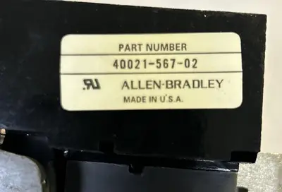 New | in-Stock ALLEN-BRADLEY 40021-567-02 Miscellaneous Equipment (Electrical & Power) Ohio US | Surplus Asset Holdings #1210174