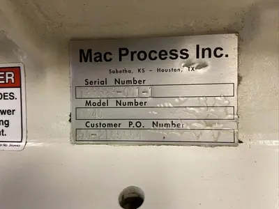 Used MAC MD40 Rotary Airlock Feeder Ohio US | Surplus Asset Holdings #1226285