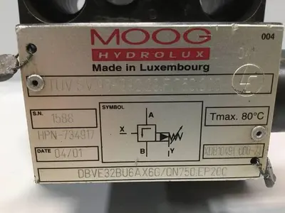 USED MOOG DBVE32BU6AX6GQN750EP200