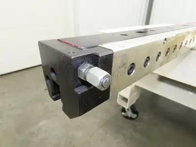 Wilson Tool Express Rail 8 ft Press Brake Clamp Hydraulic 20mm Safety Tang