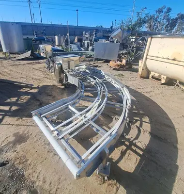 Conveyor, Belt, 36" x 20', Plastic, S Turn #C734663