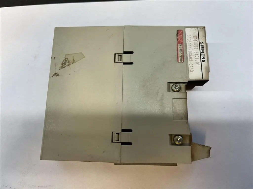 USED SIEMENS INPUT DRIVE 570 533 9101.01 6FC5111-0CA02-0AA0