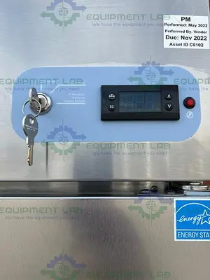 USED VWR GTVWG49FSSA STAINLESS STEEL DOUBLE DOOR FREEZER - 25°C 49 CU, FT.