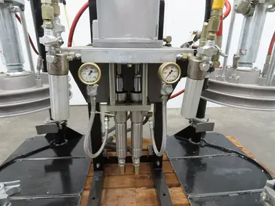 Graco Viscount II Metering Dispensing Drum Unloader Bulldog Pneumatic Hydraulic