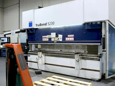 Used 2013 TRUMPF TRUBEND 5230 Press Brakes Illinois US | Machine Factory Outlet #1262805