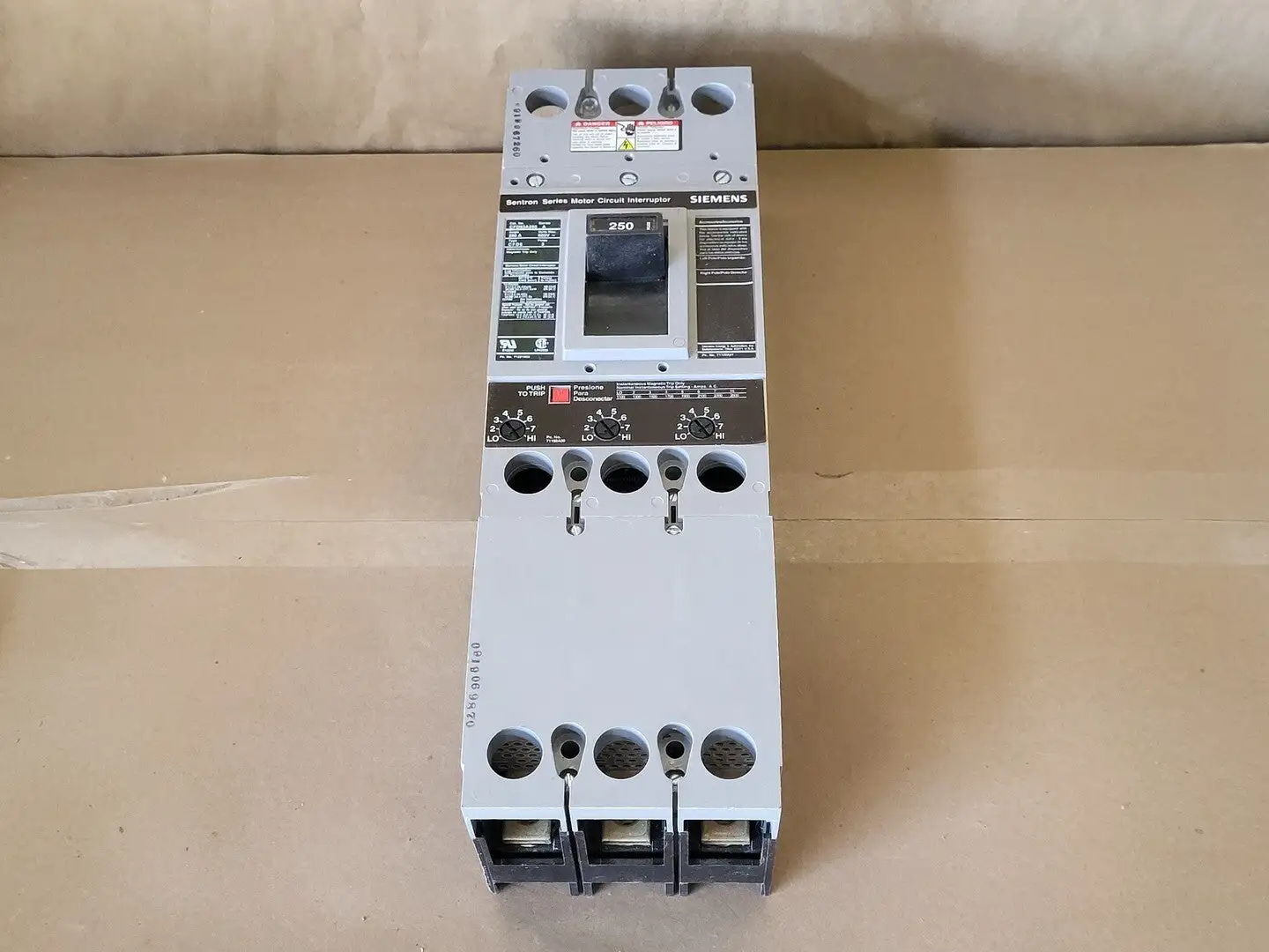NEW SIEMENS CFD63A250