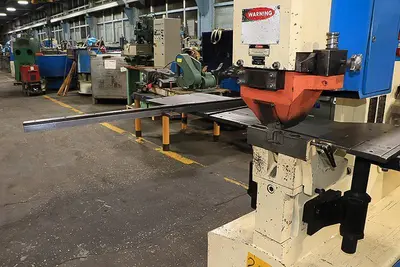 MUBEA MODEL HIW750/510 HYDRAULIC IRONWORKER