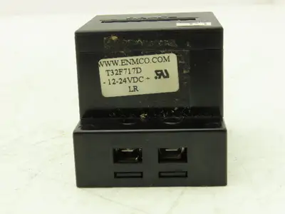 ENM Counting Instruments T32F717D AC/DC DIN Rail Mount Hour Meter 12/24VDC