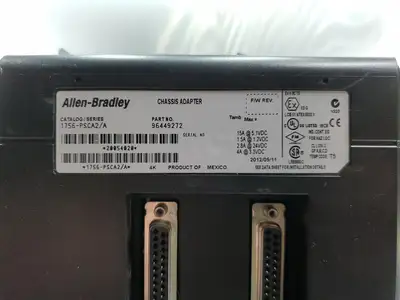 USED Allen-Bradley 1756-PSCA2/A Chassis Adapter w/1756-A17 17-Slot Chassis