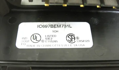 GE FANUC IC697BEM731L I/O GENIUS BUS CONTROLLER