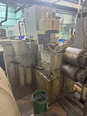 16" WIDE X 14" ROLL DIAMETER 2-HI  INTERNATIONAL 100 HP ROLLING MILL. STOCK # 0886125