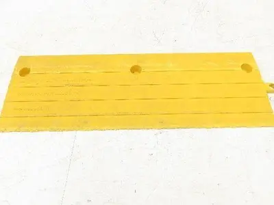 Wearwell H-9391 ErgoDeck Mat - 6 x 18", Ramp Edge 7/8" Thick Lot of 22pcs