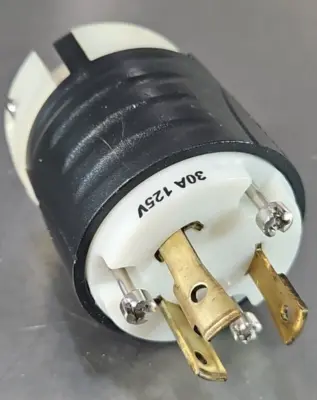Pass & Seymour L530-P 30A 125V Turnlok Plug loc4B10