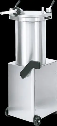 Trento 65 lb (29.5 kg) Hydraulic Piston Sausage Stuffer Stainless Steel – 110V, 1300W (1.75 HP) - SEE VIDEO