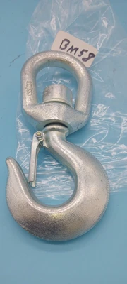 New | in-Stock Unbranded A WLL2Tlloy Swivel Hoist Hook WLL2T / WLL2 TONS Crane Safety Lat Up-lifting and Distribution Trolleys Arizona US | ASSET CONVERSION SPECIALISTS, INC. #1181234