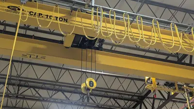 R&M 10 Ton Cranes - Overhead, Bridge | Highland Machinery & Crane (4)