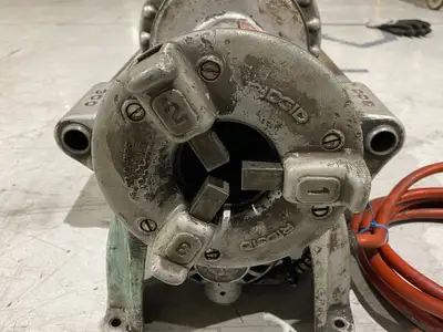 USED RIDGID ELECTRIC PIPE THREADER