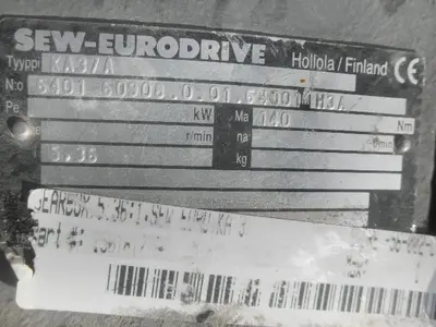 USED EURODRIVE KA37A