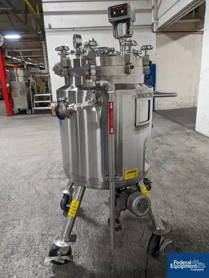 USED Feldmeier 100 Liter Feldmeier Reactor, 316 S/S, 50/120#