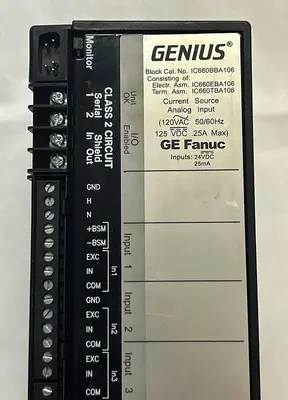 USED GE FANUC IC660BBA106