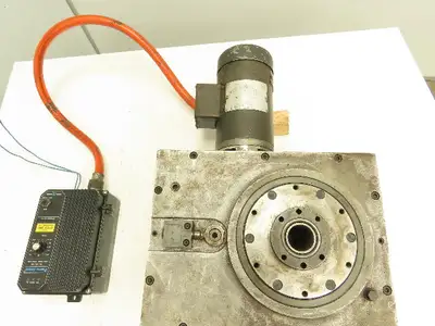 Cyclo Index Series 4010DT Model 300-1/2 180° Rotation Indexer w/Motor w/VFD 115v