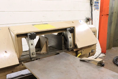 Used 1996 Kalamazoo H9AW, 1" Blade, 2 HP, Discharge Table & Stock Stop Horizontal Band Saws New Jersey US | Machinery Values #944431