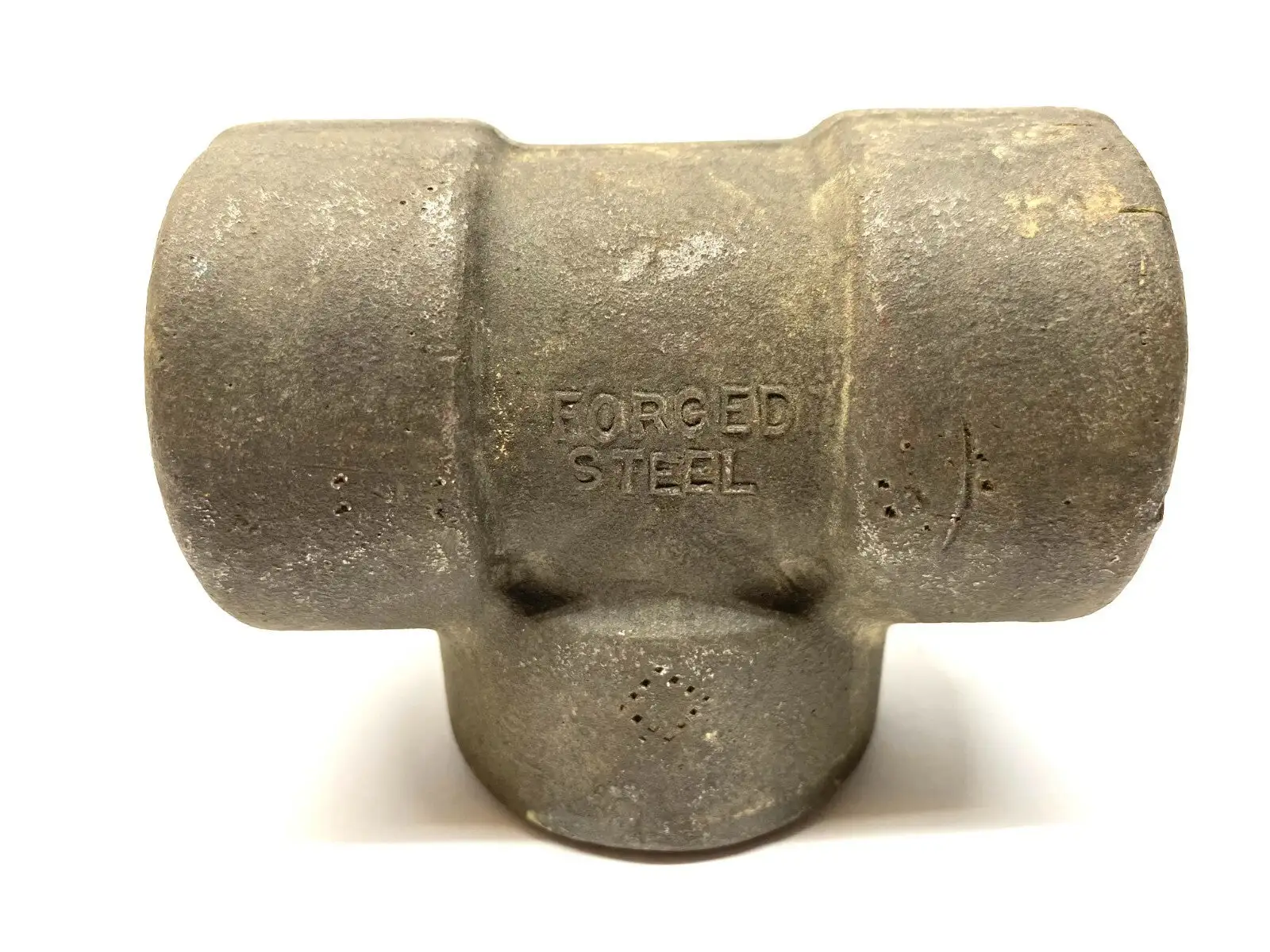 Pipe Tee Threaded 3000 lbs Forged Steel 1-1/4" - New – Open Box