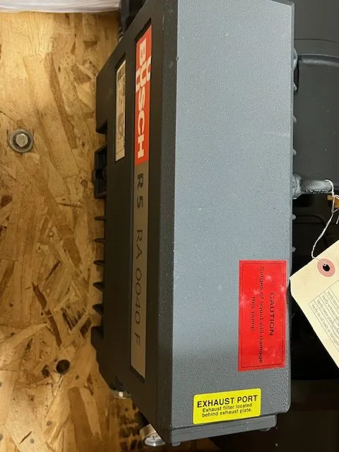 Used Busch RA0040.F506.11XX Vacuum Pumps Minnesota US | Peak Machinery, Inc. #285160