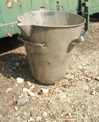 30 L S/S Open Top Tank With Handles