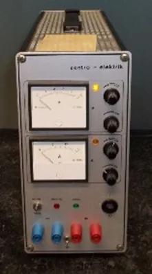 QTY. 1. ZENTRO-ELEKTRIK VOLT AMP CONTROLLER TYPE: ...