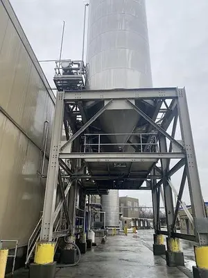 SS Grain Silo's with Platform