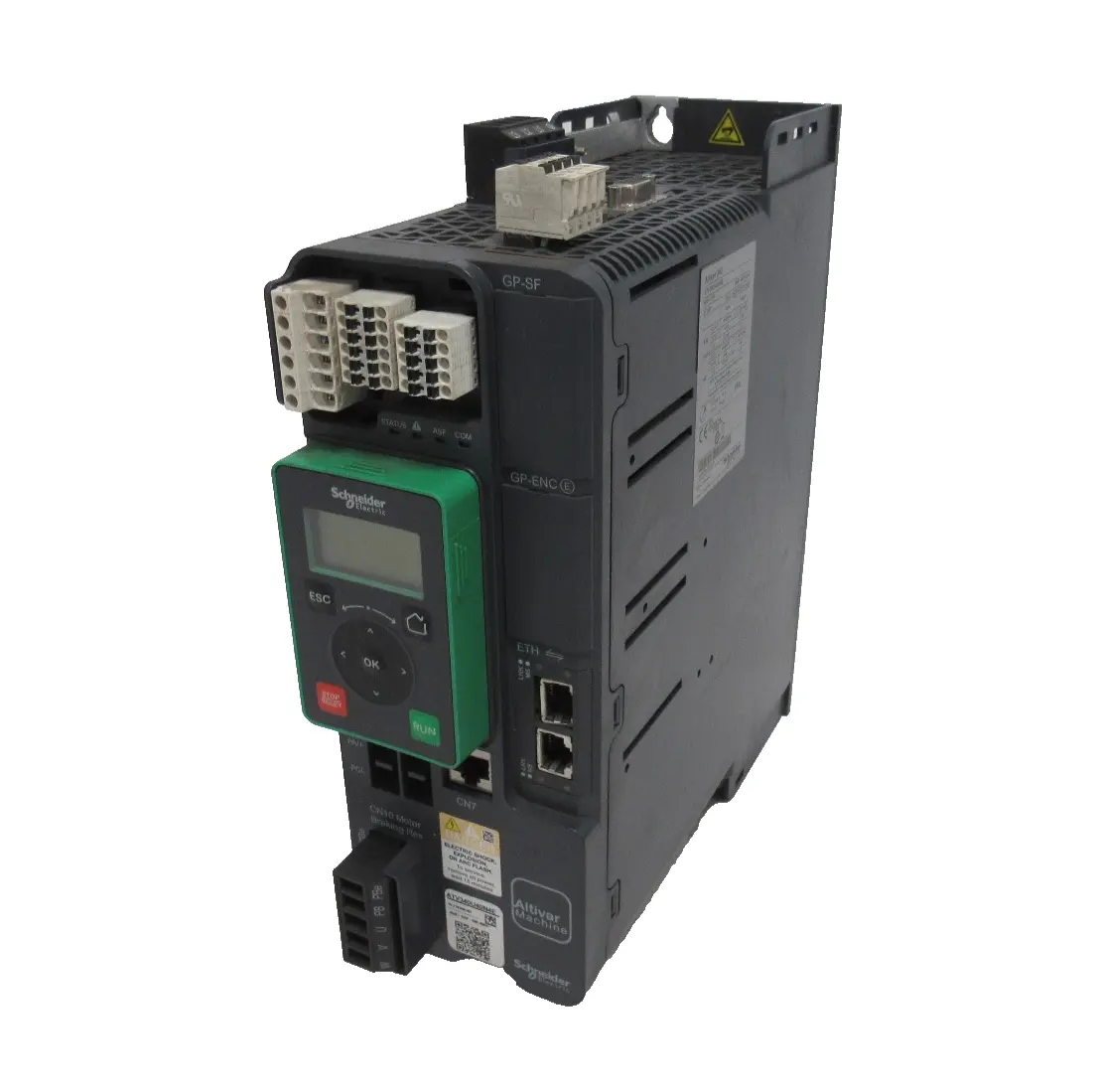 USED SCHNEIDER ELECTRIC ATV340U40N4E ALTVAR 340 DRIVE 5HP