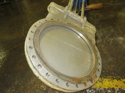 Trueline TL 30" knife gate valve with actuator