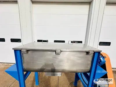 USED ROSS MIXERS 18-CU.FT. STAINLESS STEEL RIBBON BLENDER