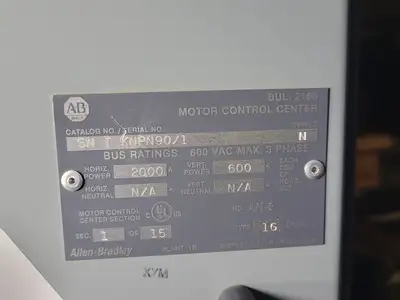USED ALLEN BRADLEY SN T KNPN90/1