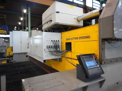 USED ESAB TRUMPF HEAVY DUTY BEVELCUT LASER 24 X 6,3 METER