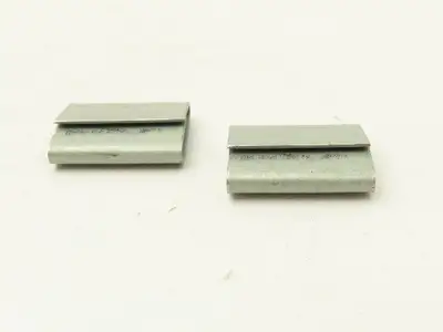 SS34SEAL Metal Strapping Seal 3/4" x 1" Closed Clips .020 Steel Lot of 5000