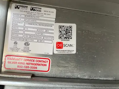 Used Silver King Used 97" Silver King SKRCB97HL/CFG Refrigerated 6 Drawer Chef Base - 115V - FG6 Chef Bases Illinois US | Falcon Restaurant Supply #1374309