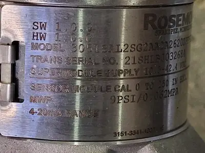 USED ROSEMOUNT 3051S