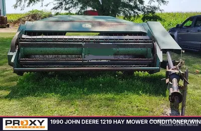 Used 1990 JOHN DEERE 1219 HAY MOWER CONDITIONER/WINDROWER Mower Conditioners Louisiana US | Proxy Equipment #1385222