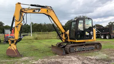 Used 2016 CATERPILLAR 308E2 CR Excavators Florida US | Intrac Machinery #1566428