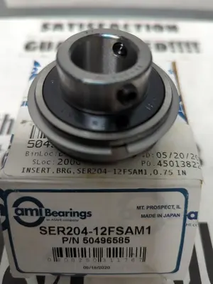 New | in-Stock AMI SER204-12FSAM1 Bearings | Surplus Asset Holdings #1192472
