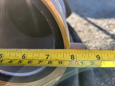 6" x 80 ft Prospector Water Suction and Discharge Hose Black, 150 psi