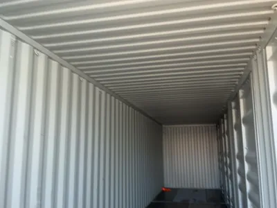 2026 40’L x 8’W x 9’ 6”T High Cube Shipping/Ground Container, swing doors on one end and four sets o...