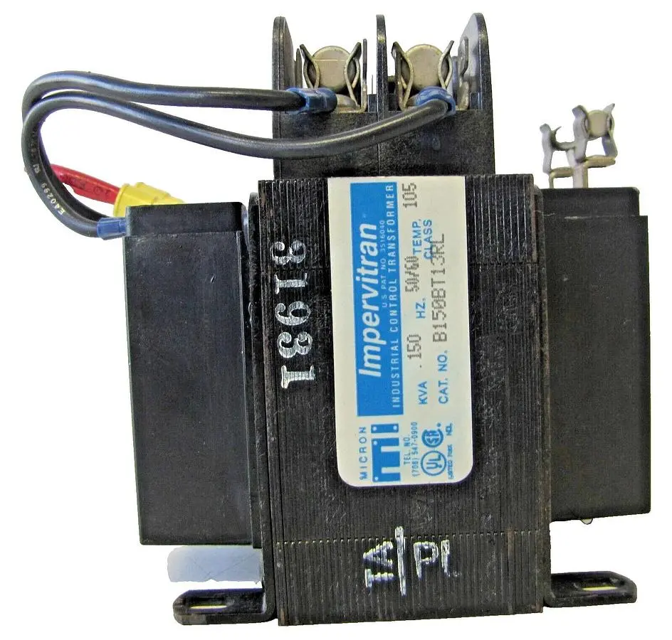 Micron Impervitran 150 KVA Control Transformer 230/460V Primary 115V Secondary