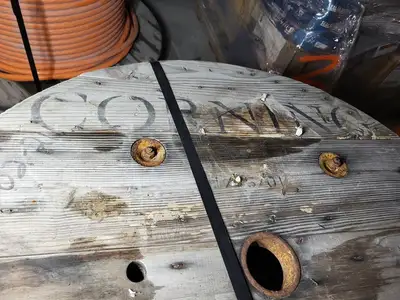 Optical Fiber Cable, 636 ft, 62.5/125 Micron