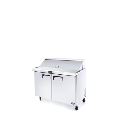 New | in-Stock Atosa New Atosa MSF8306GR 48″ Refrigerated Mega Top Sandwich Prep. Table 115V Food Prep Tables Illinois US | Falcon Restaurant Supply #1375624